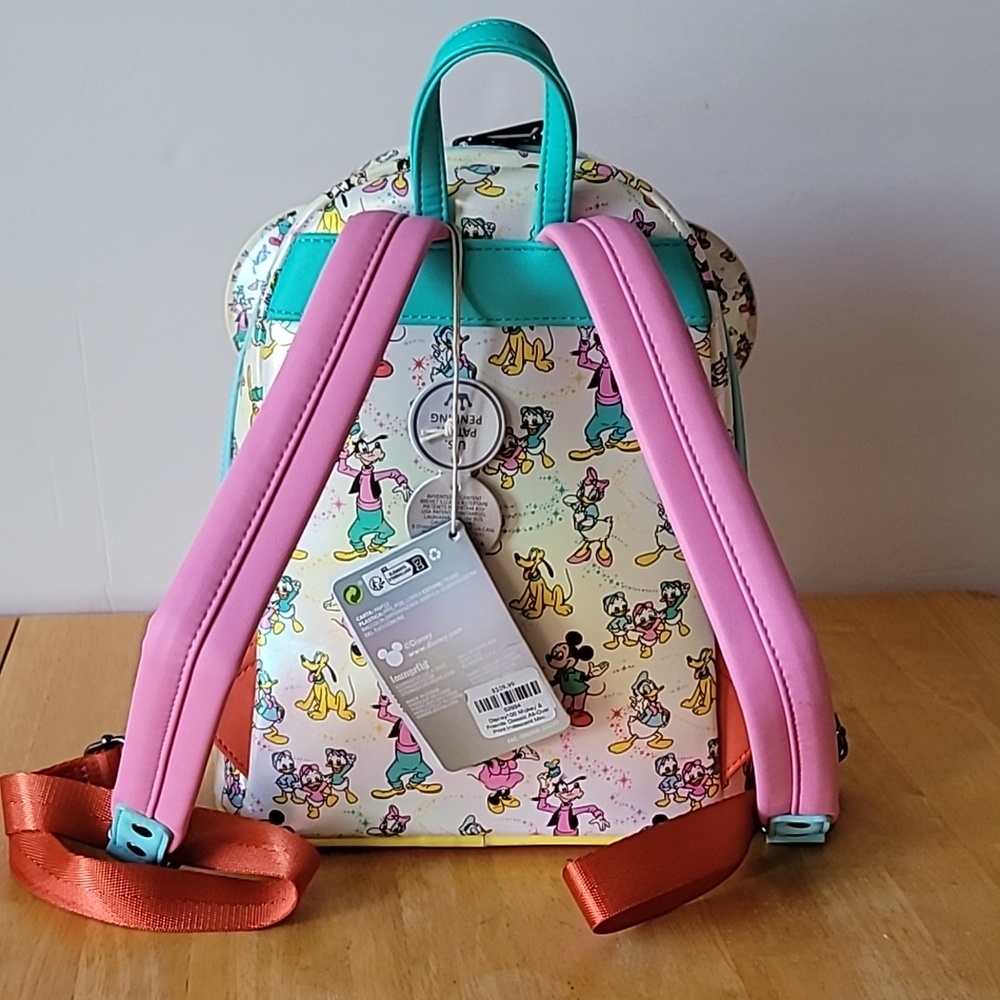 Loungefly Disney100 Mickey & Friends Mini Backpack - Picture 7 of 15
